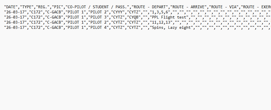 Prepare the file format before upload