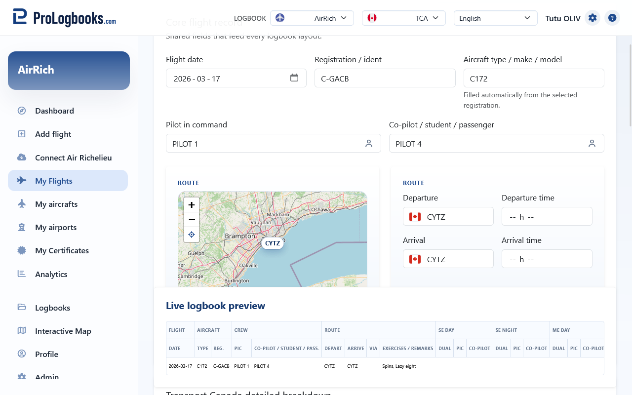 Use the preview edit page to attach files before import