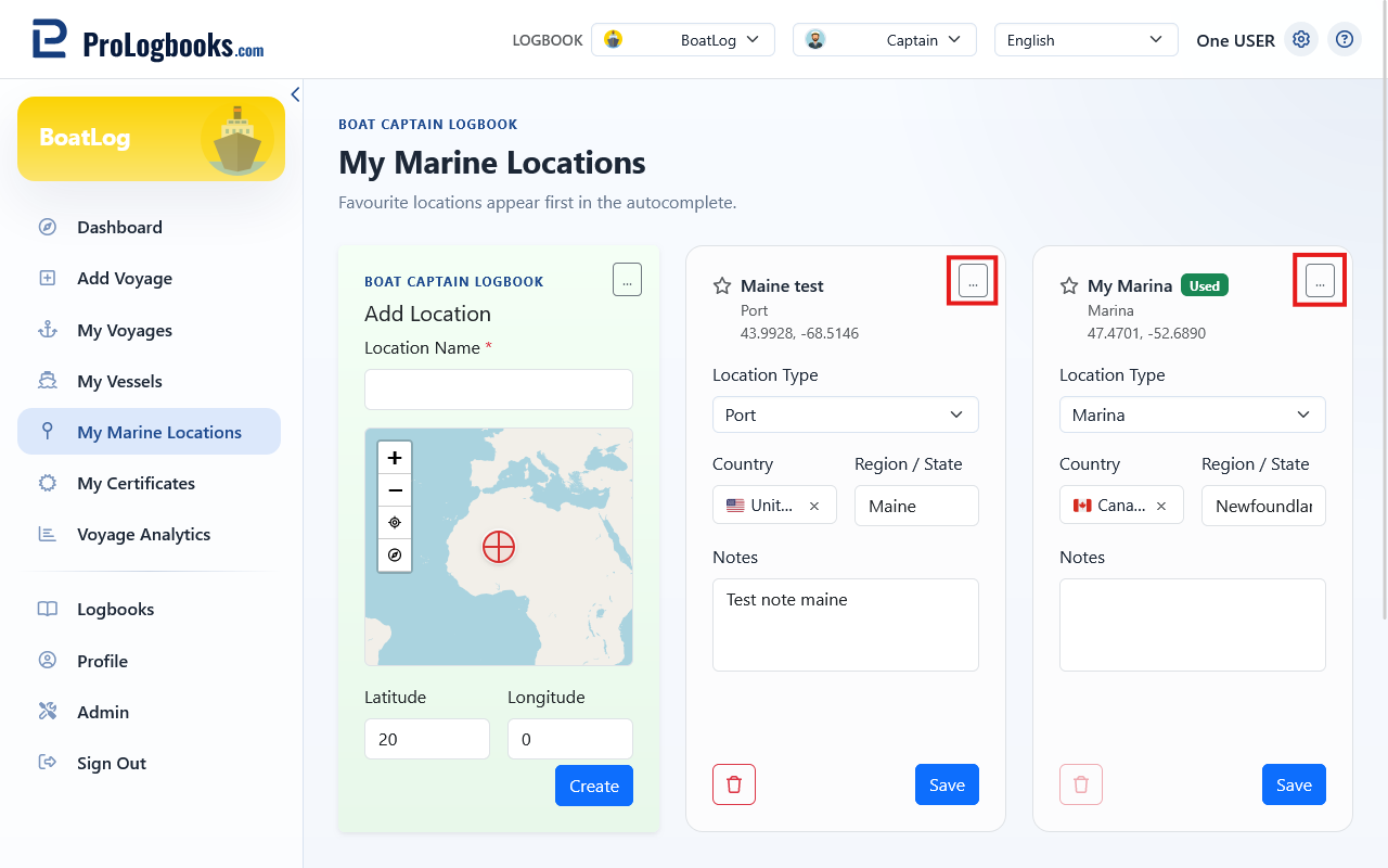 Create an accurate location