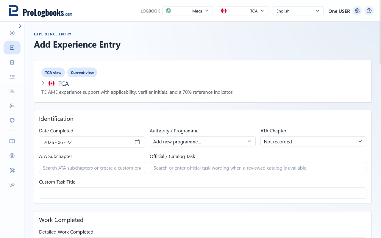 Start with the experience programme
