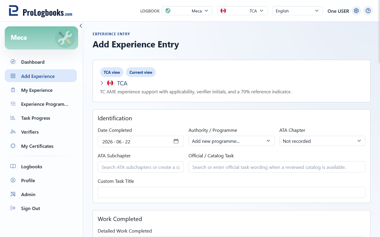 Fill the task details